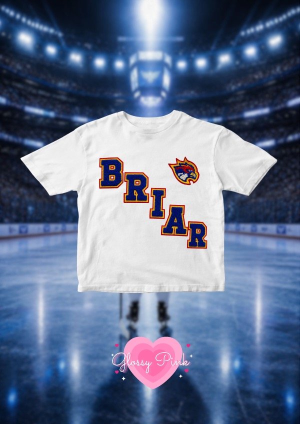 Producto - Baby Tee Briar efecto parches - DTF