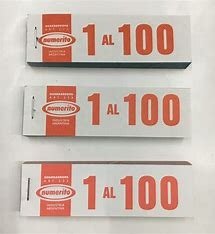 Producto - Talonario de Numeritos