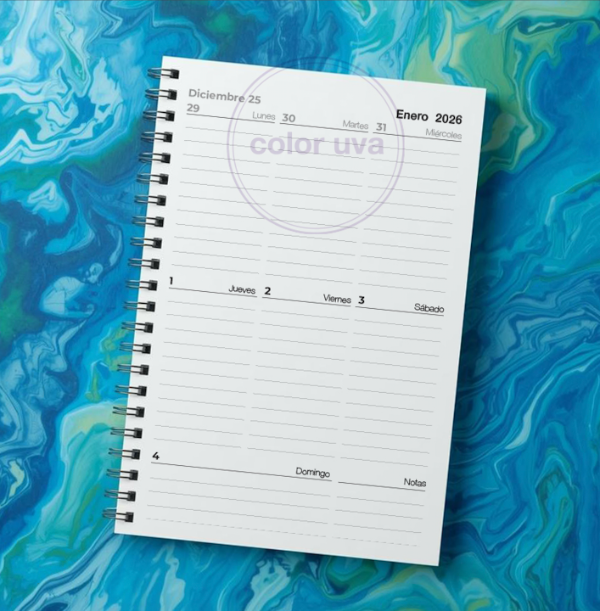 Producto - Agenda 2026 Semana A La Vista .PDF Imprimible