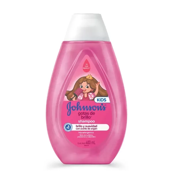Producto - JOHNSONS KIDS SHAMPOO GOTAS DE BRILLO x 200 ml