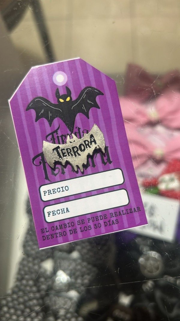 Producto - prendedor terrora