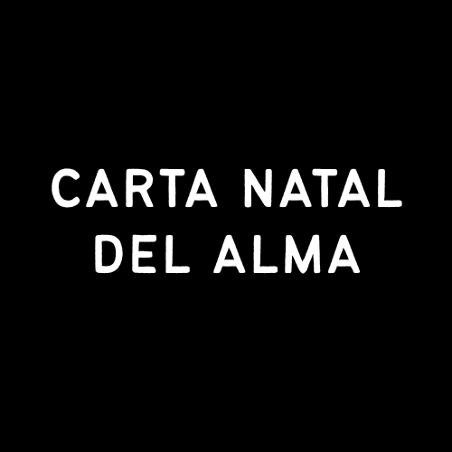 Producto - CARTA NATAL DEL ALMA