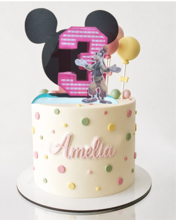 Producto - Cake topper NUMERO 3D - 1