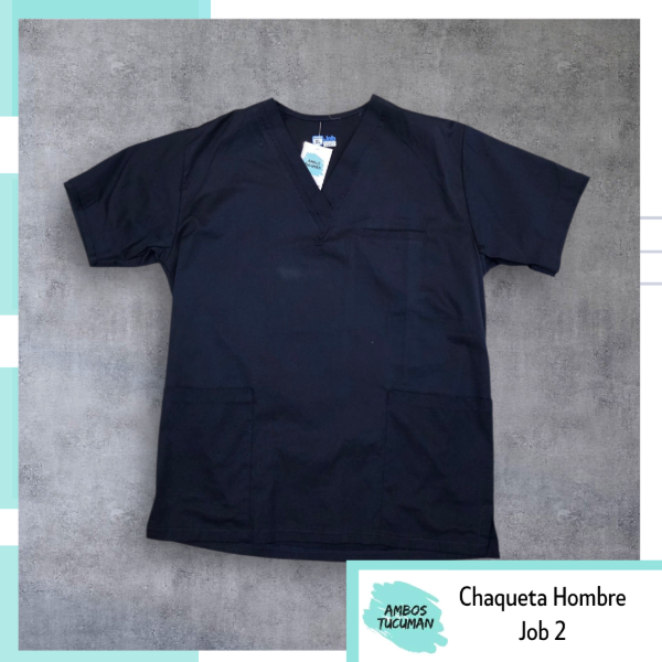 Producto - Chaqueta Job 2 Azul Lisa