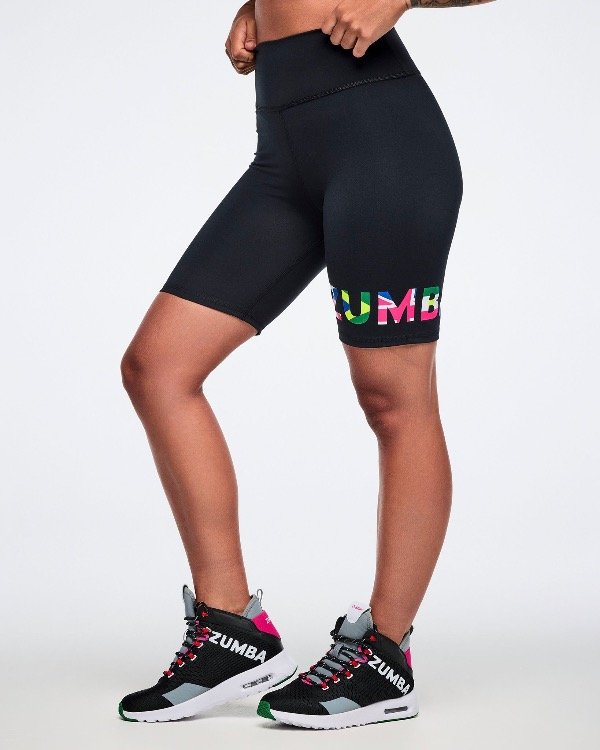 Producto - Worldwide High Waisted Biker Shorts - Black