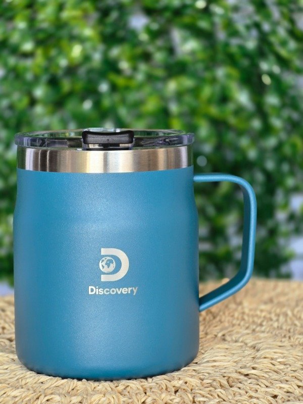 Producto - Taza Térmica Discovery Con Tapa Acero Inoxidable 350ml