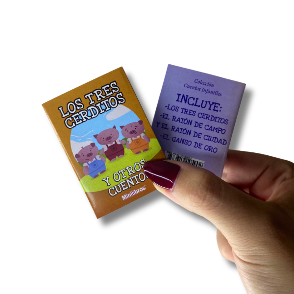 Producto - Los 3 cerditos y Otros Cuentos, Minilibro Librito