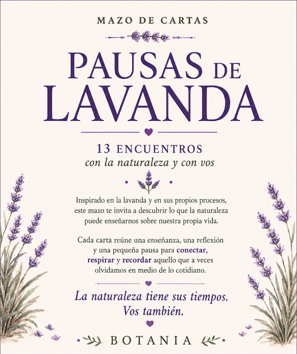 Producto - Mazo de cartas Pausa de Lavanda - 6