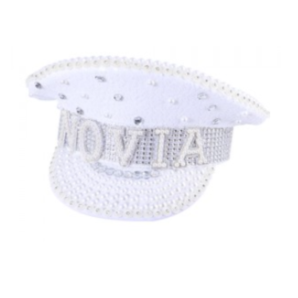 Producto - Sombrero capitan novia blanco