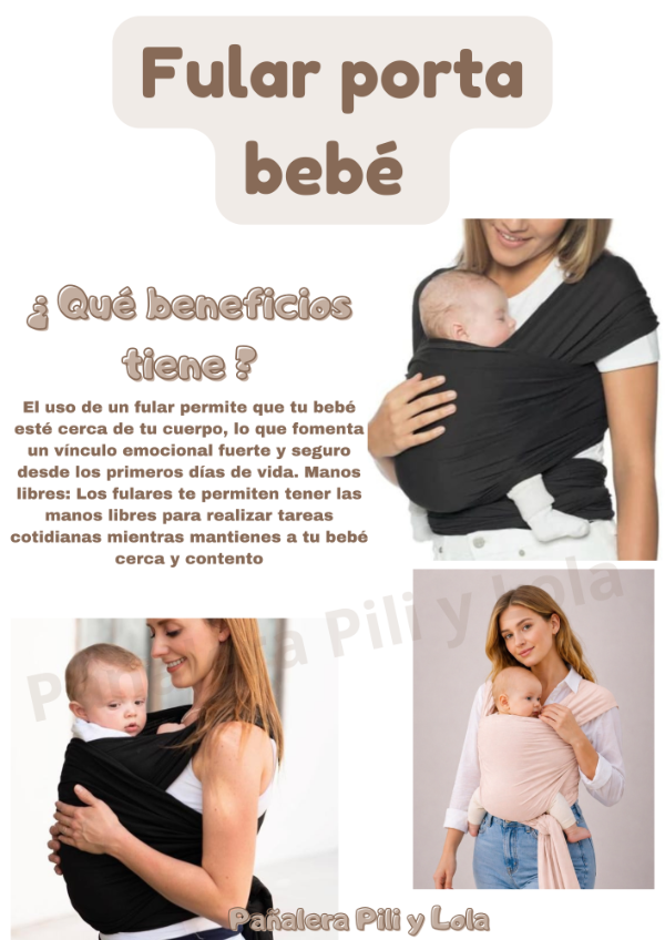 Producto - Fular Portabebé