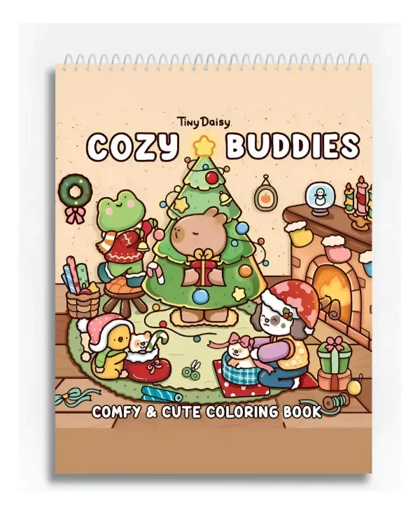 Producto - Cozy Buddies - Libro Anillado - A4