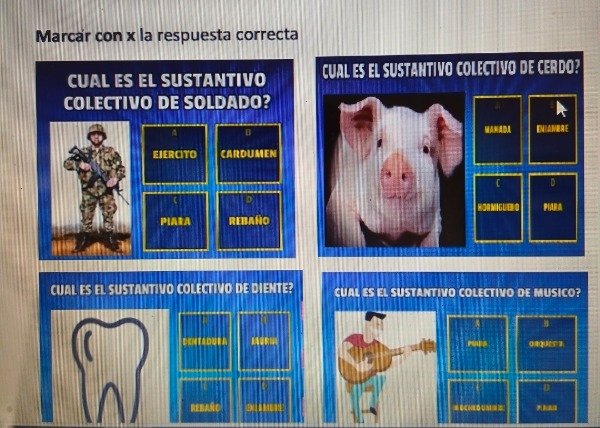 Producto - Combo GRAMÁTICA. 3 en 1. Sustantivos, adjetivos, verbos. 8 a 12 años.