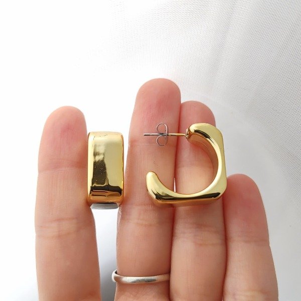 Producto - Aros Cuadrados Fantasía