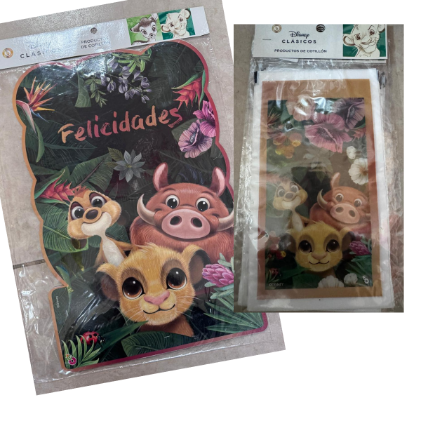 Producto - REY DE LA SELVA - Artículos para Cumpleaños -