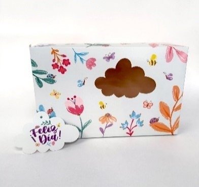 Producto - Box Multiuso Botánico + Tag 26x17x9