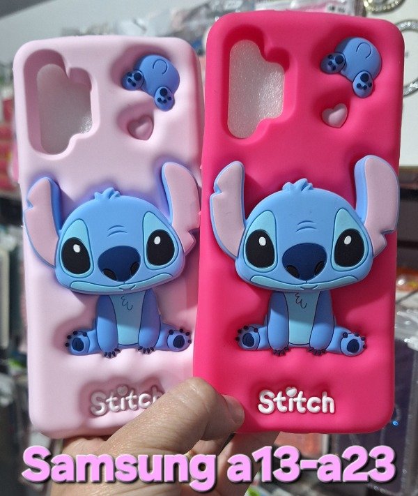 Producto - Fundas silicona popsocket Stich. Samsung a13 - 0