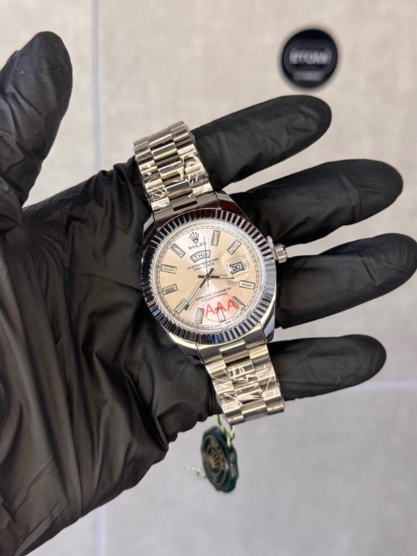 Producto - ROLEX DAY-DATE 2 PLATA BLANCO (calidad AAA)