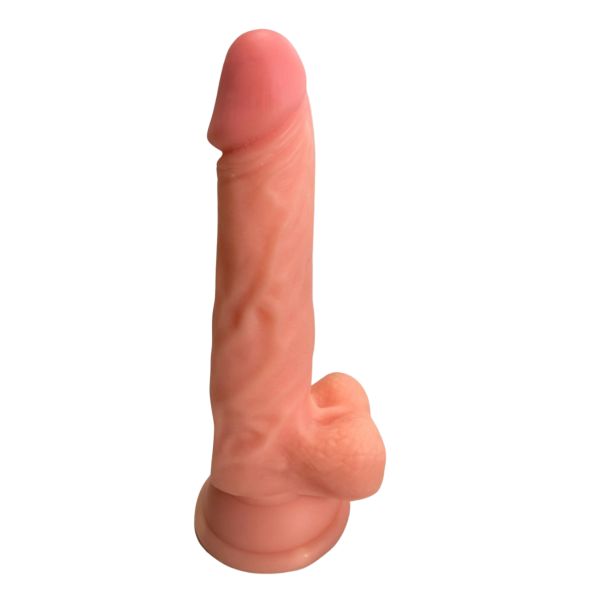 Producto - DILDO REALISTICO CON TESTICULOS PEQUEÑO B001