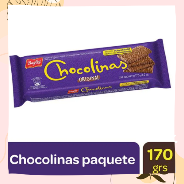 Producto - Chocolinas 170gr galletitas