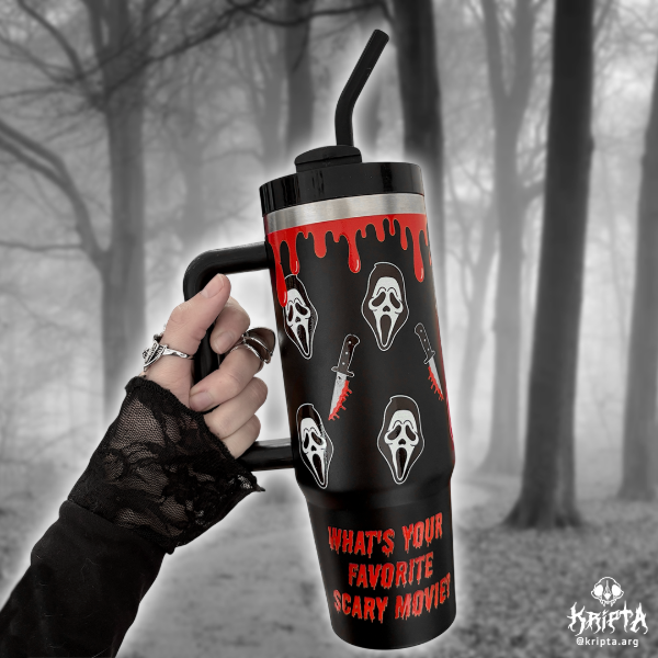Producto - Vaso Stanley negro - Scream