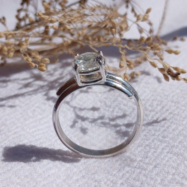 Producto - Anillo Plata 925 Topacio claro Ajustable - 4