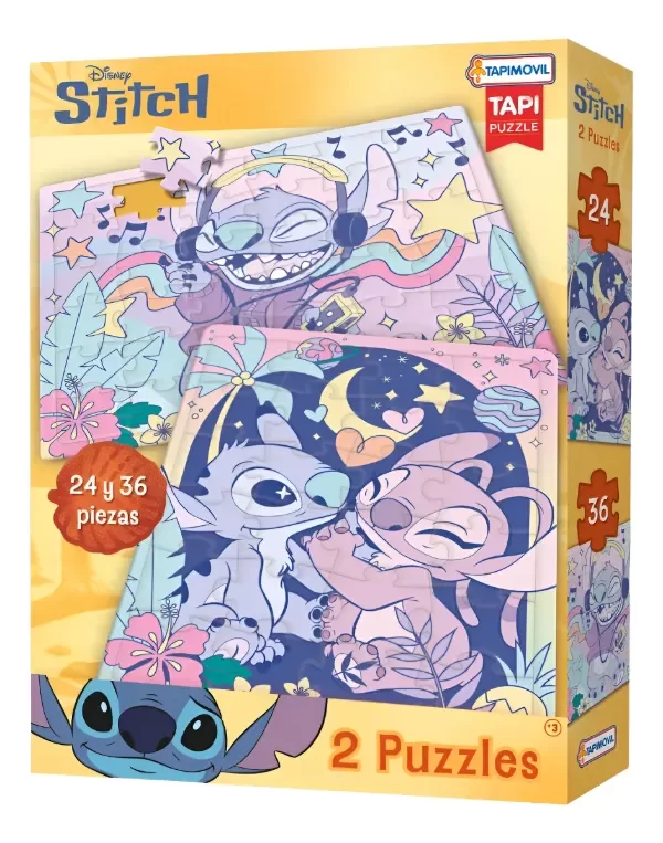 Producto - STITCH PUZZLE X 2 / TAPIMOVIL