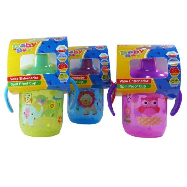 Producto - Vaso con asas y pico duro (BABY BEE)