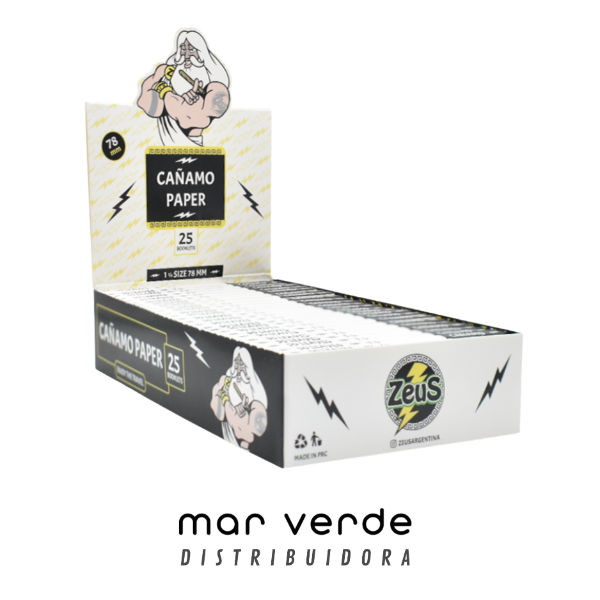 Producto - Papelillos Zeus Cáñamo x50