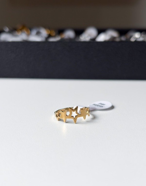 Producto - ANILLO ESTRELLAS COMBINADAS
