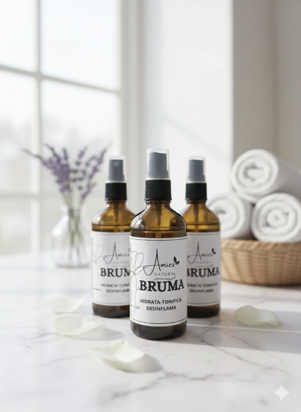 Producto - Bruma facial - Hidrata - Tonifica - Desinflama- Fijadora de maquillaje.