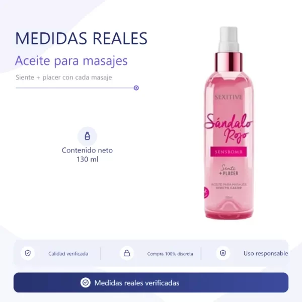 Producto - SensBomb Oleo (Sandalo Rojo) - 5