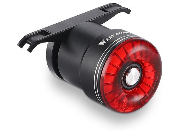 Producto - Luz tracera para bicicleta 5 funciones con carga usb - 0