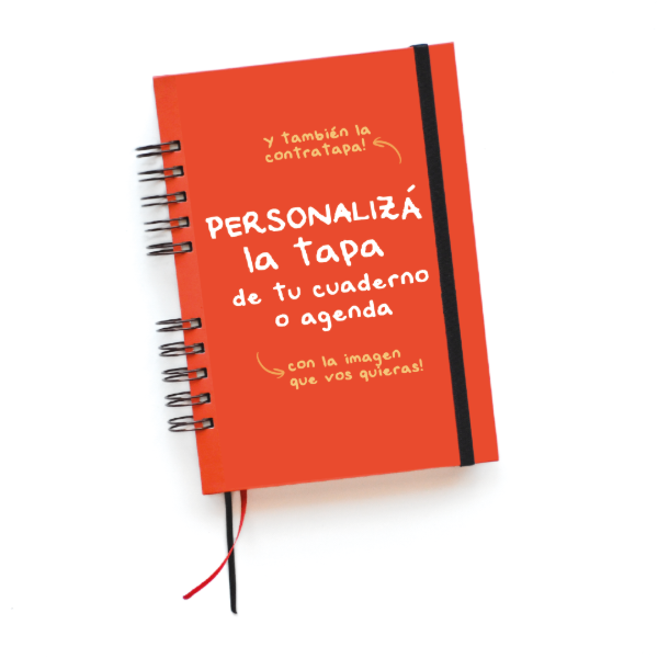 Producto - Cuaderno/Agenda - tapa PERSONALIZADA