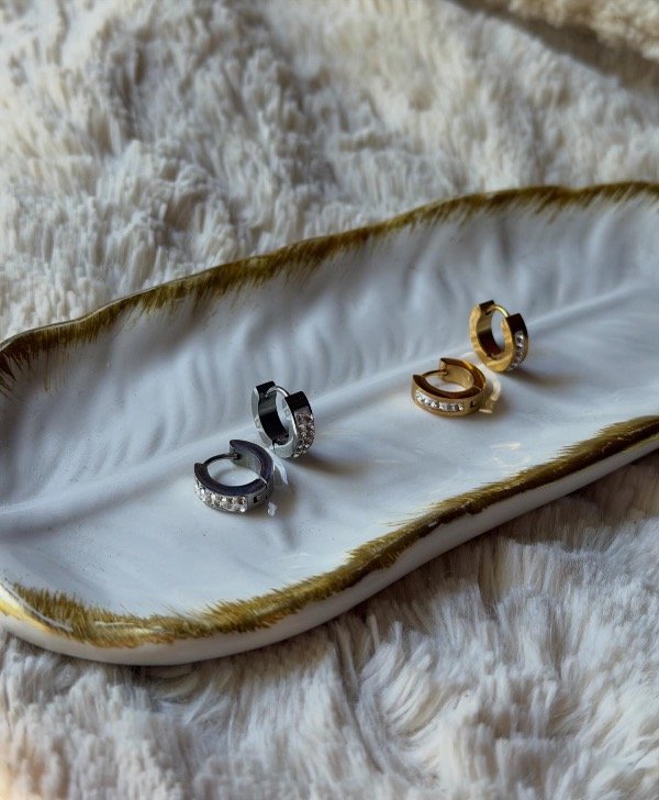 Producto - Argollitas mini strass