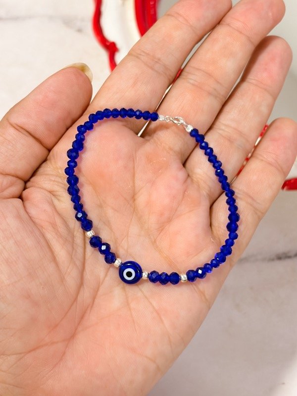 Producto - Pulsera cristales Azul Amuleto - 1