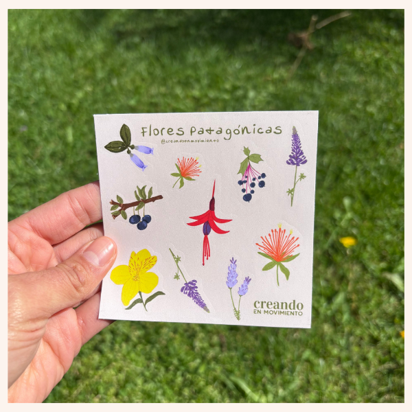 Producto - Planchita flores patagónicas
