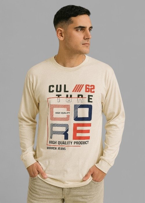 Producto - Remera Con Diseño Manga Larga