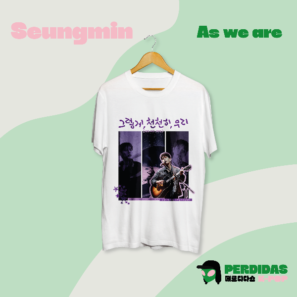 Producto - Remera Seungmin - As we are
