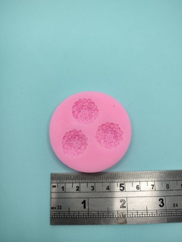 Producto - Molde 044  flor x3