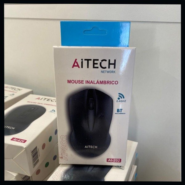 Producto - MOUSE AITECH AI-202 INALAMBRICO COLORES SURTIDOS