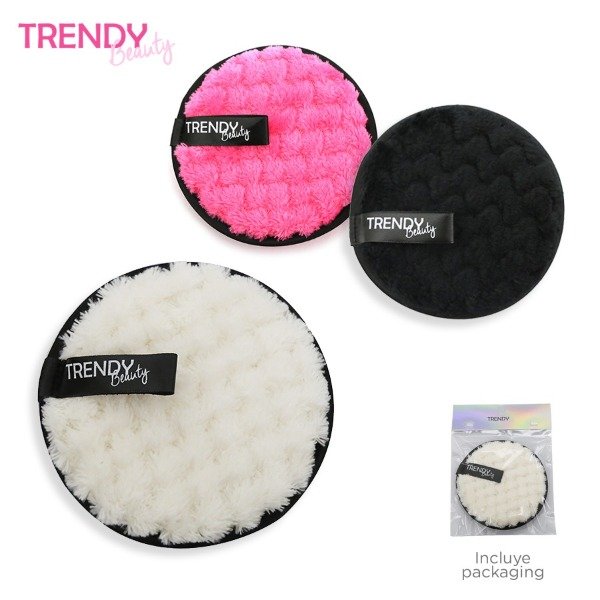 Producto - PAD DESMAQUILLANTE TRENDY BEAUTY X 3 U SURTIDAS 15372