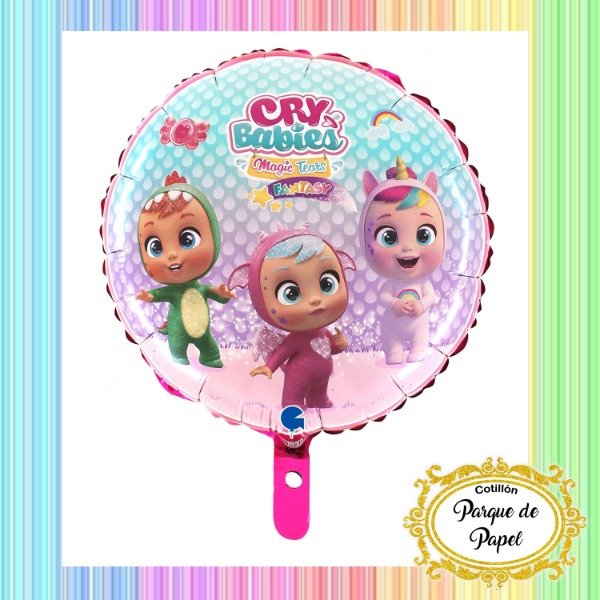 Producto - Globo metalizado Bebes llorones (45cm)