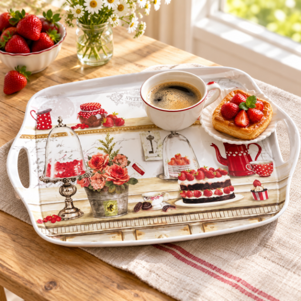 Producto - BANDEJA DE MELAMINA MODELO TORTAS 45X28CM - 2