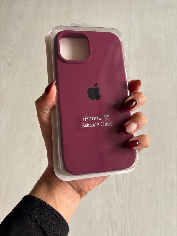 Producto - Silicone Case Uva Iphone 15