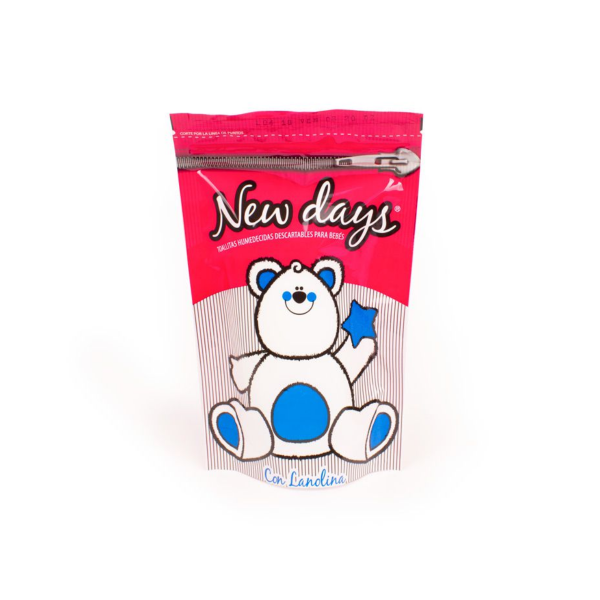 Producto - Toalla Humeda New Days x 50 uni