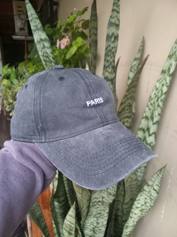 Producto - gorra "paris" (negra)
