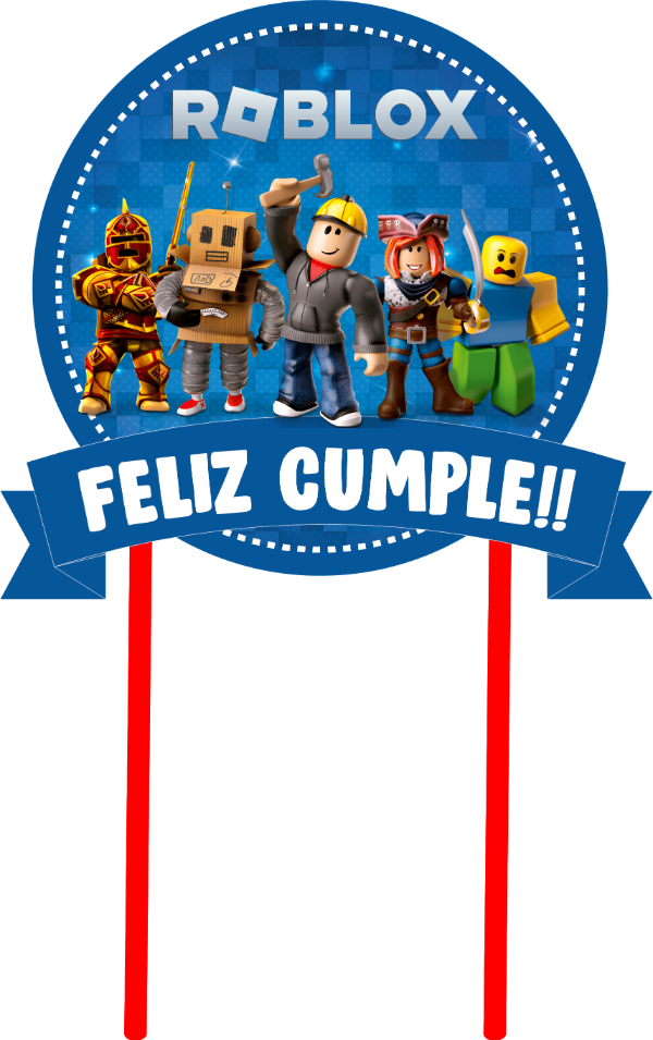 Producto - CAKE TOPPER ROBLOX