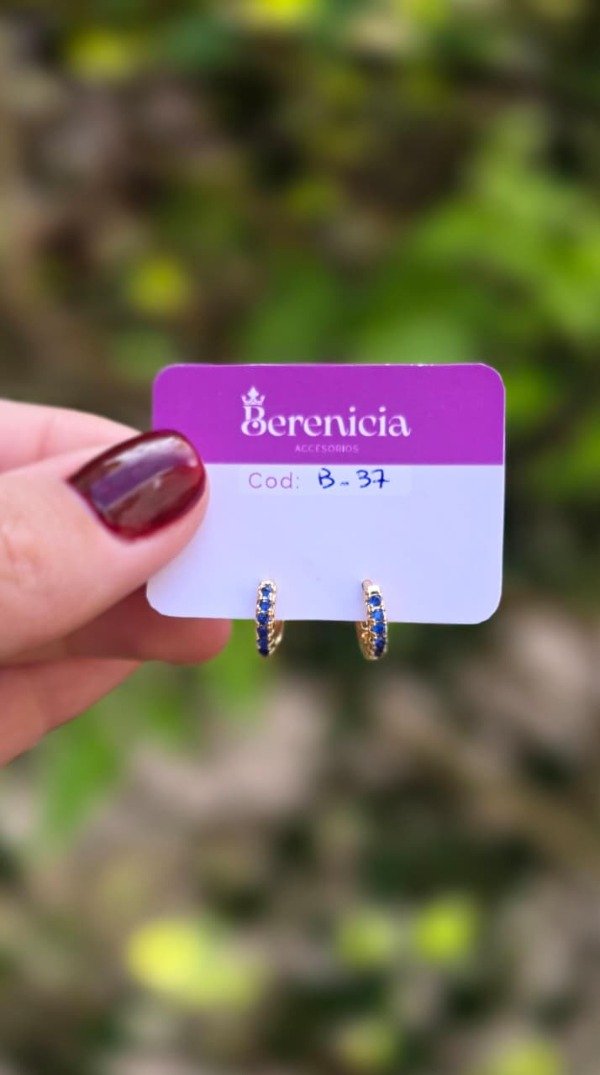 Producto - Aros Mini Blue