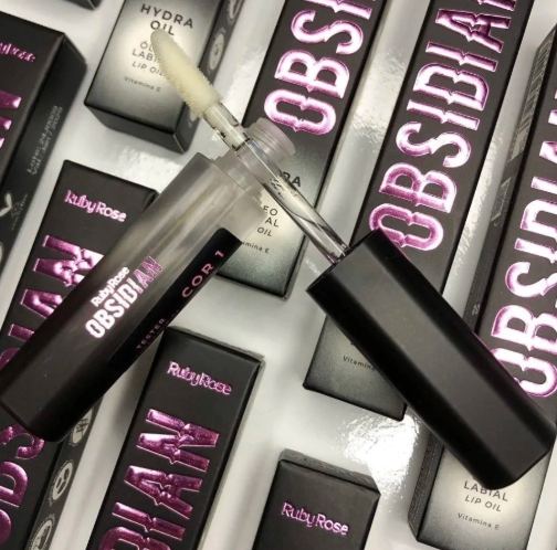 Producto - lip oil obsidian ruby rose