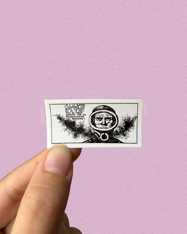 Producto - EL ETERNAUTA #3 - Sticker individual El Eternauta (PREVENTA)